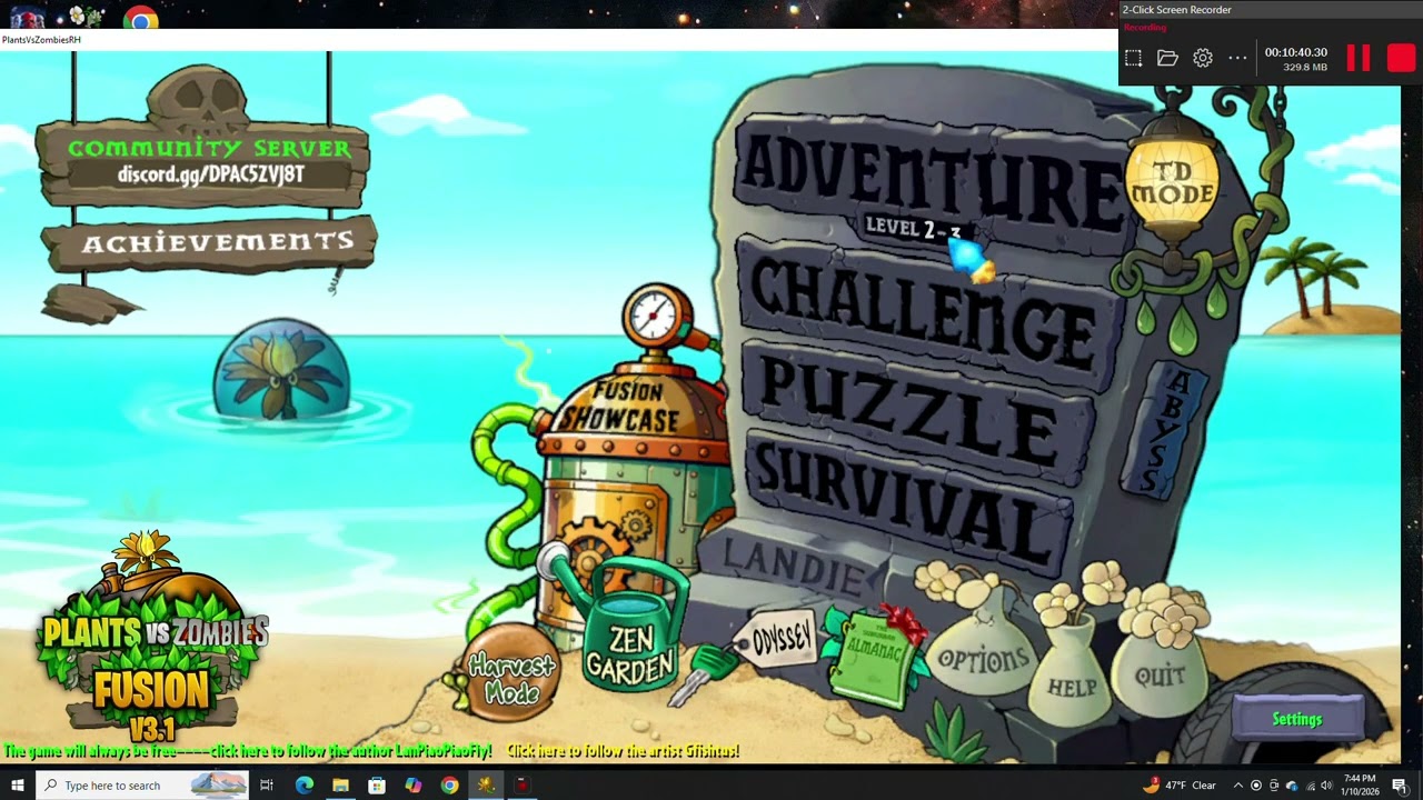 pvzf part 1 yay