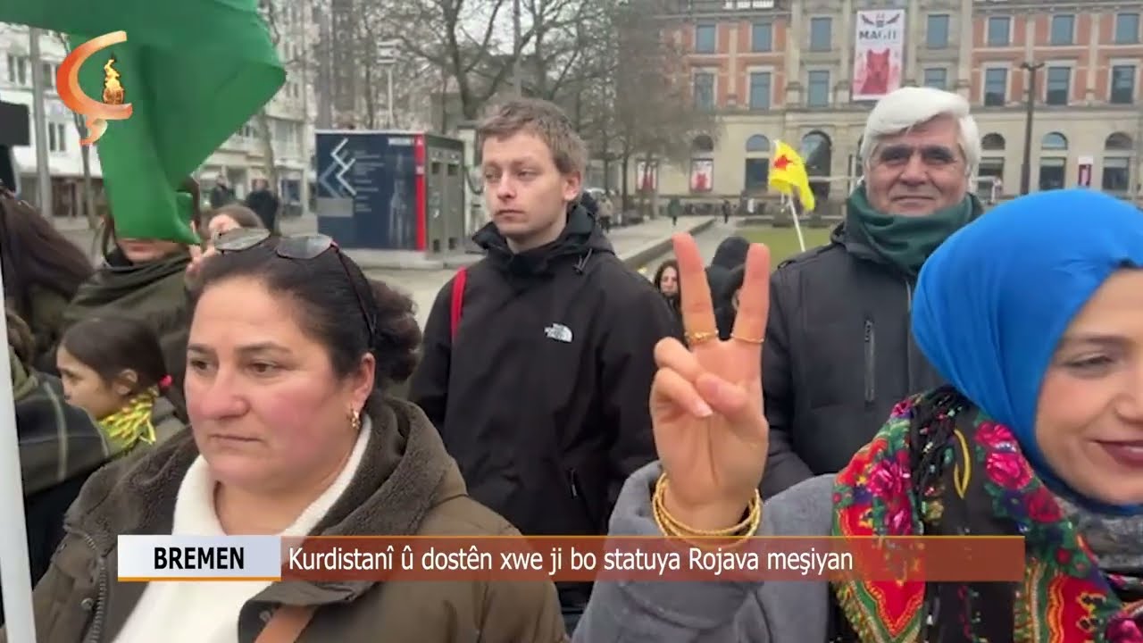 Dosya Taybet |BREMEN  |  Kurdistanî û dostên xwe ji bo statuya Rojava meşiyan