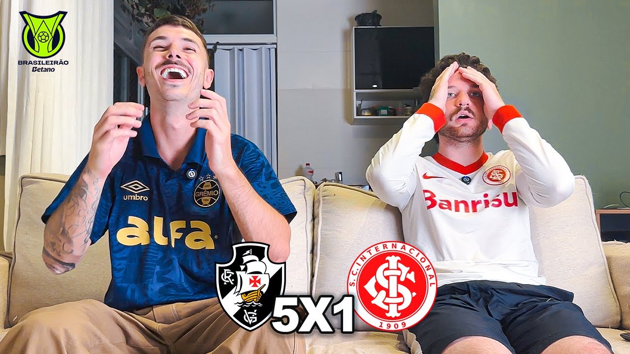 REACT GRENAL - Vasco 5 x 1 Inter - BRASILEIRO 2025