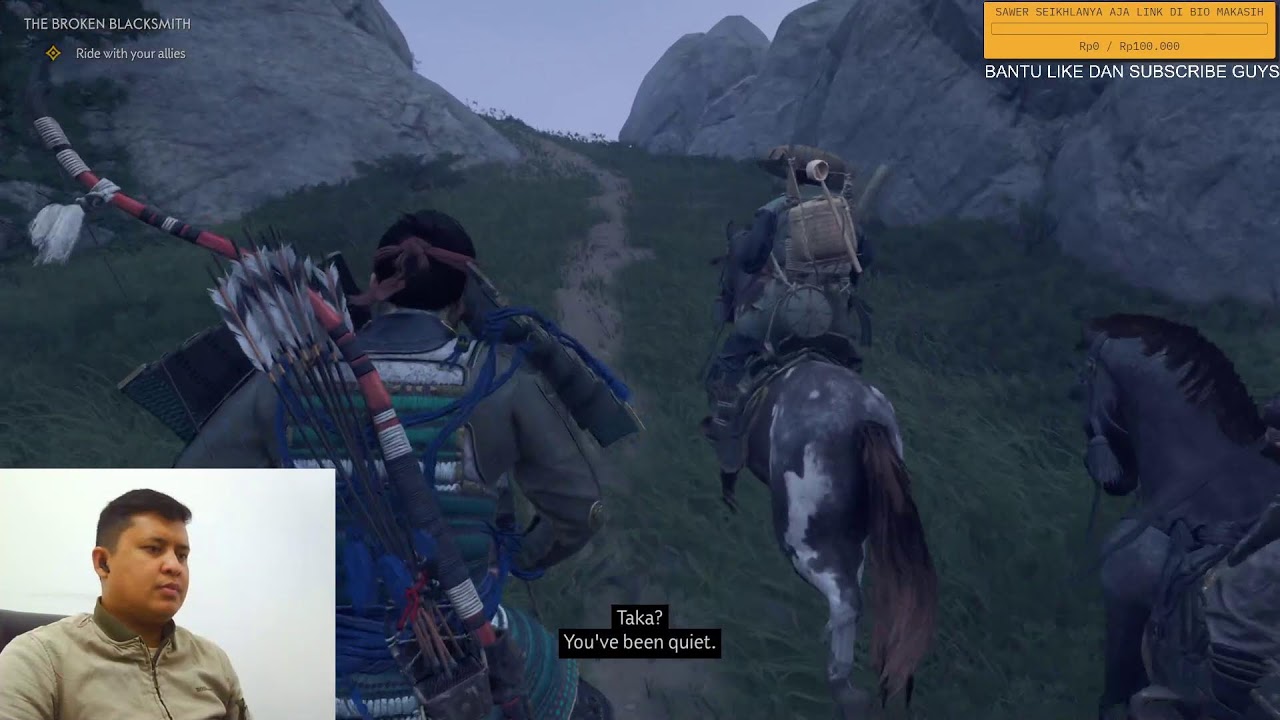 🔴LIVE GHOST OF TSUSHIMA MISI MENYELAMATKAN UNCLE SHIMURA