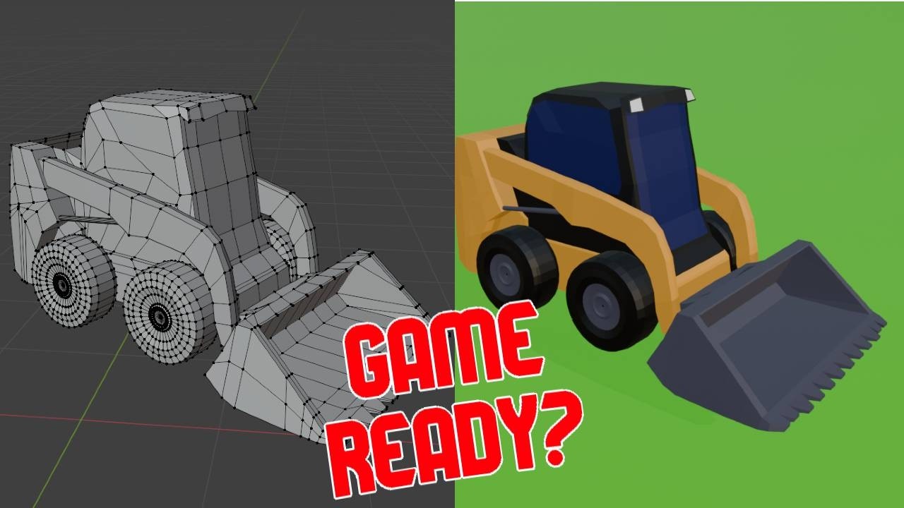 Turning a Real Construction Machine into a Game asset