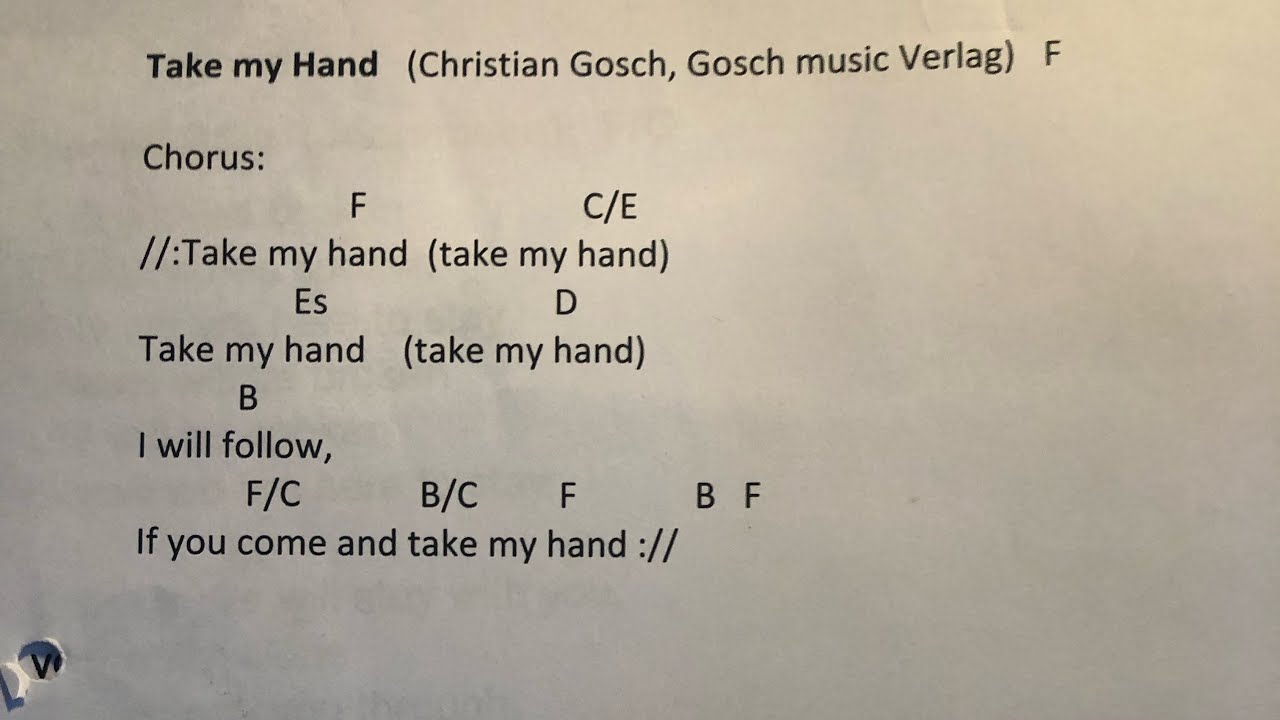 Take my Hand (Christian Gosch)