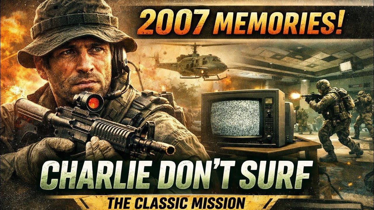 CoD4 Campaign We all Remember | Charlie Don't Surf