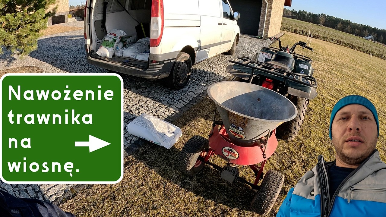 Nawożenie trawnika na wiosnę