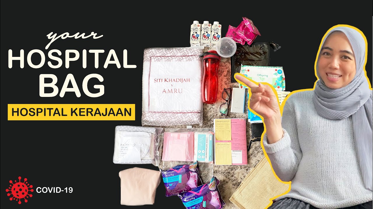 Hospital Bag untuk Bersalin | Hospital Kerajaan | Versi PKP 2021 | MALAYSIA