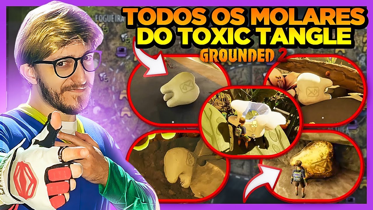 GROUNDED 2: Todos os Molares do Toxic Tangle Winter Update 0.3! Novos!! MOLAR de Leite e MEGA MOLAR!