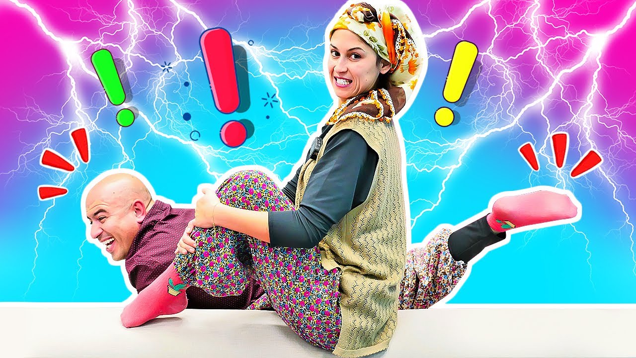 Komik video! İskender jimnastik yarışmasına hazırlanıyor! Reyhan Abla ile eğlenceli videolar