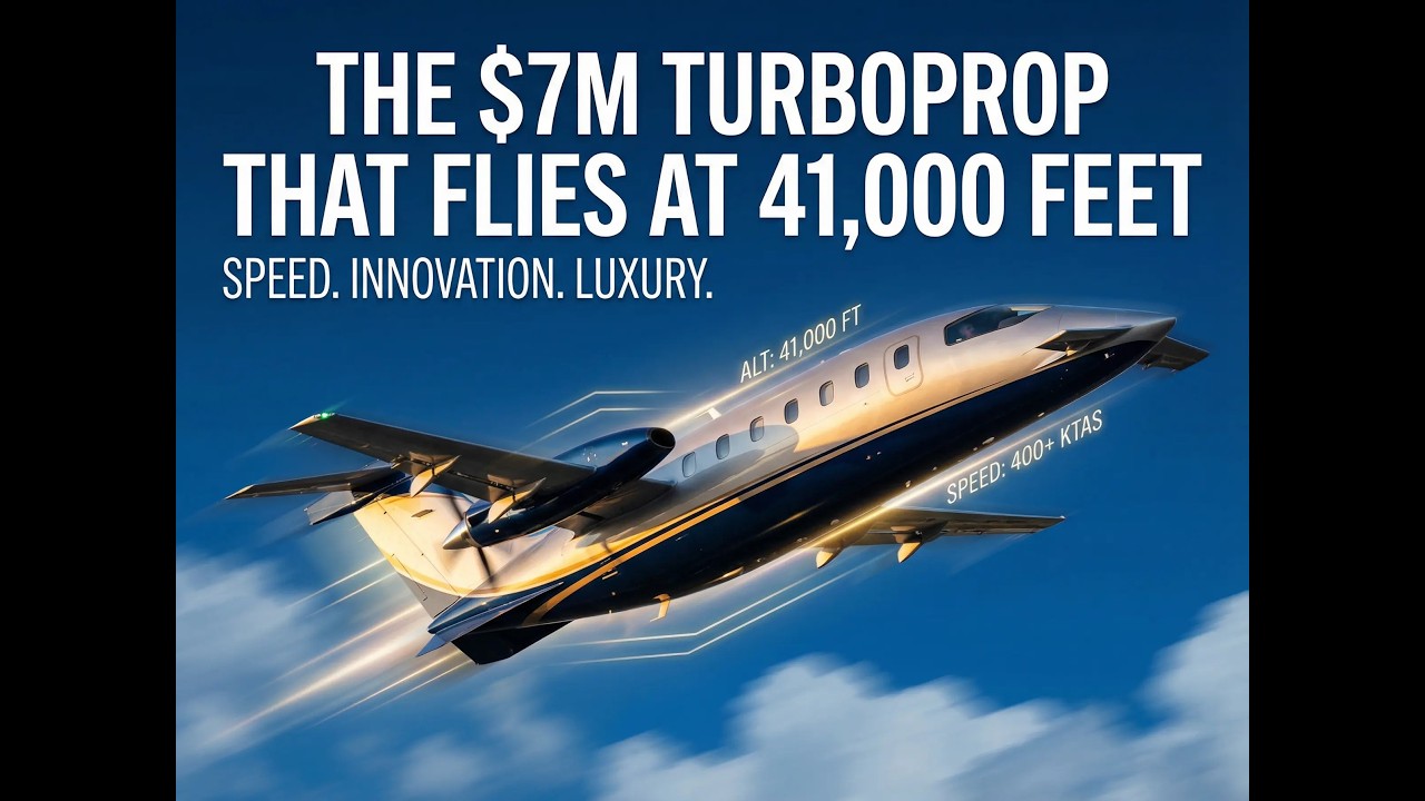 The $7M Turboprop That Flies at 41,000 Feet | Piaggio P180 Deep Dive #piaggio   #aviation #flying