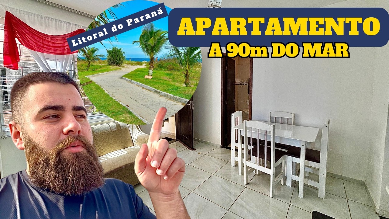 APARTAMENTO a 90m do MAR | Balneário Canoas - Pontal do Paraná | Oportunidade por R$...