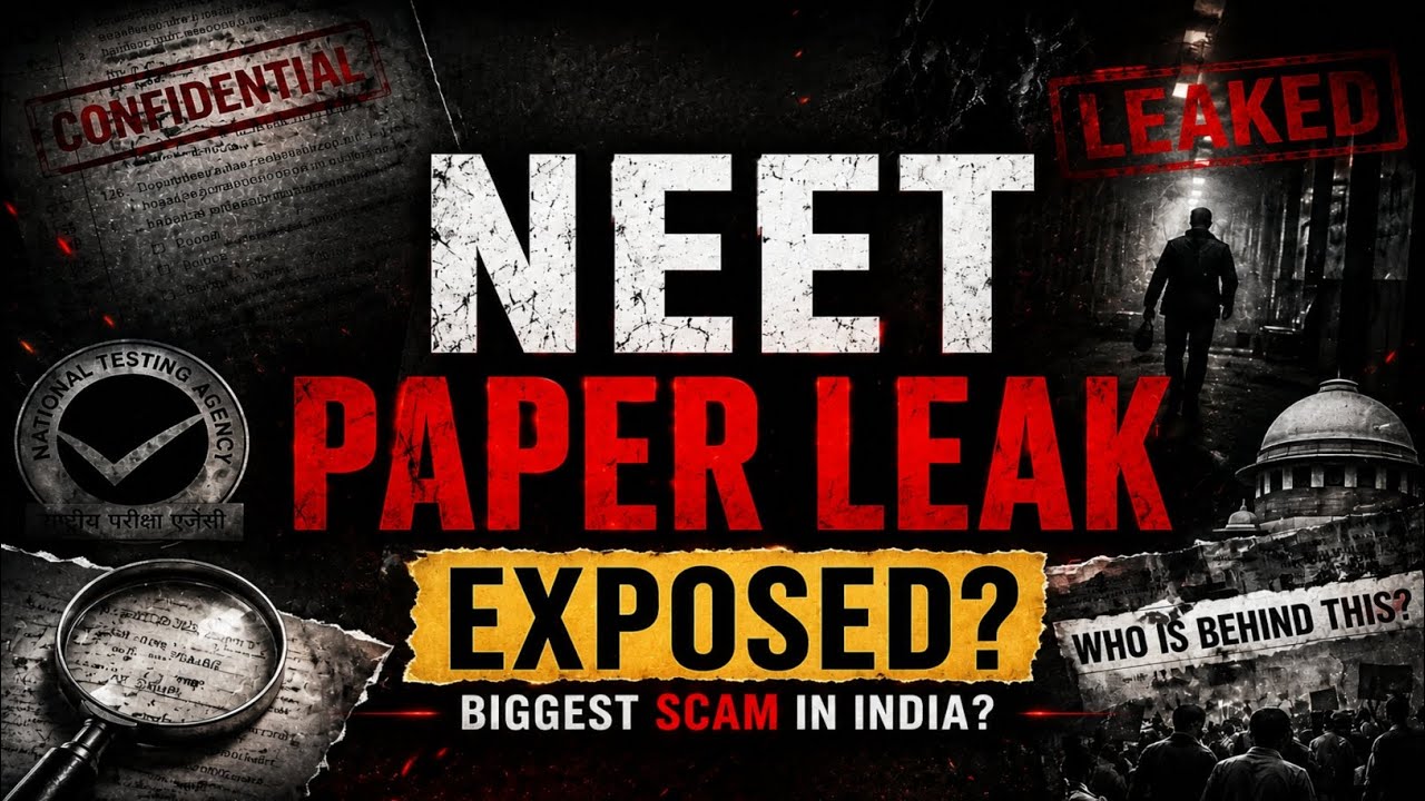 NEET Paper Leak: Sirf Leak Ya India Ka Sabse Bada Exam Scam? | Full Investigation