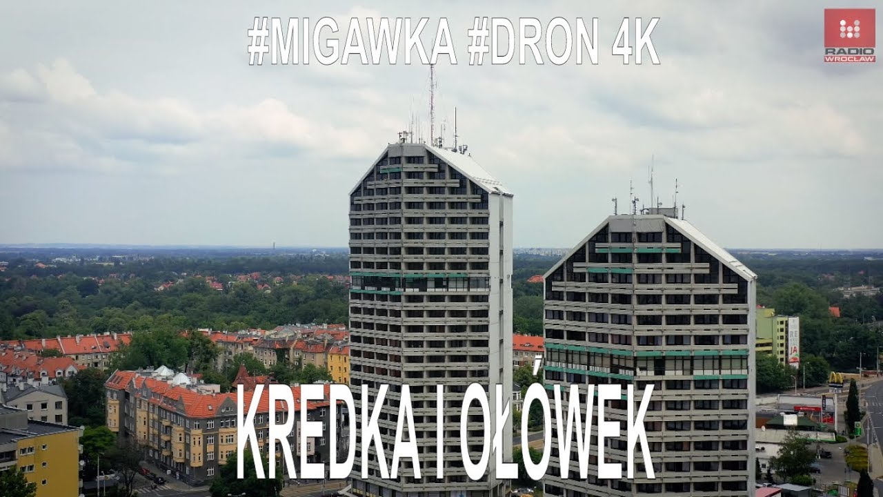 KREDKA I OŁÓWEK #MIGAWKA #DRON 4K
