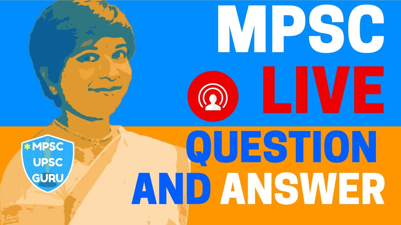 MPSC live questions and answers
