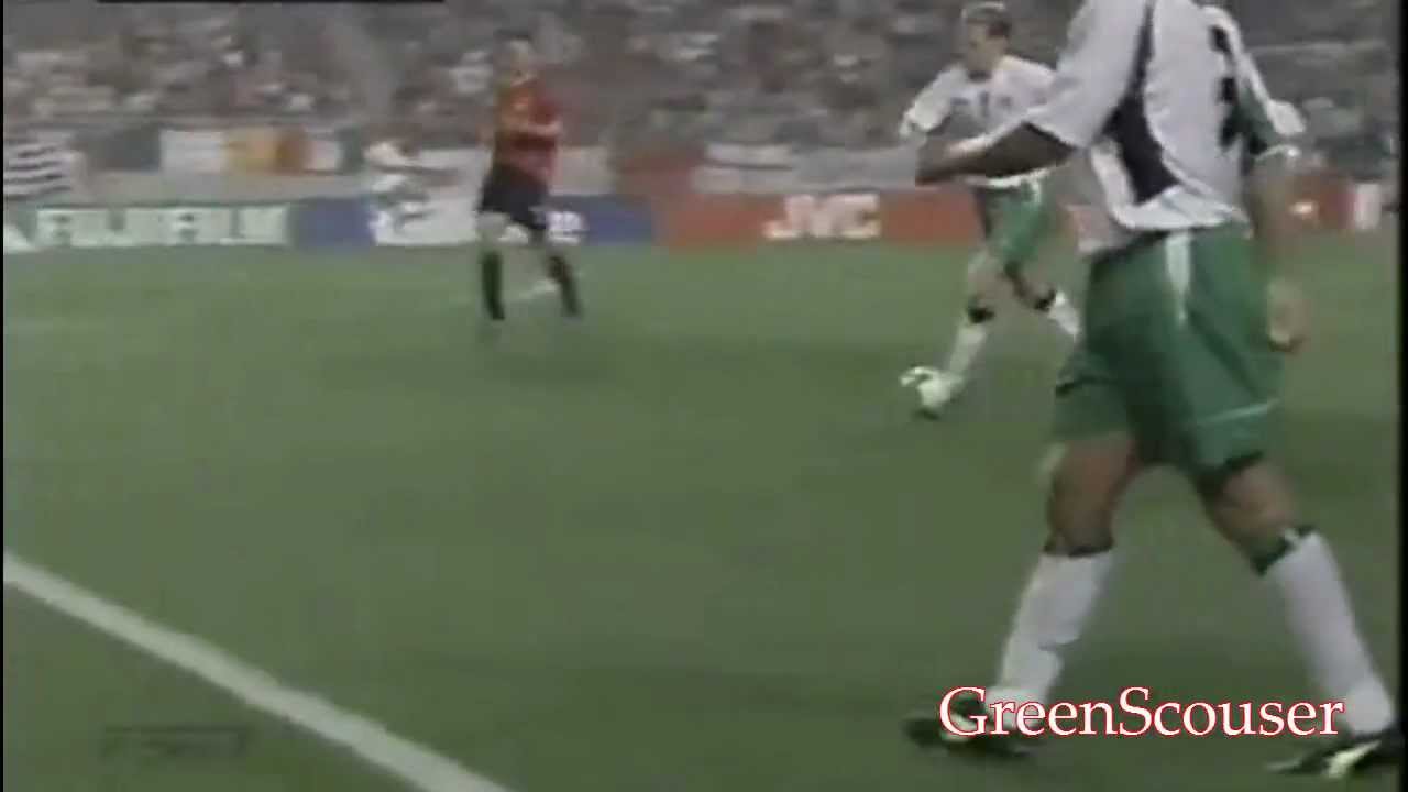 Damien Duff v Spain World Cup 2002