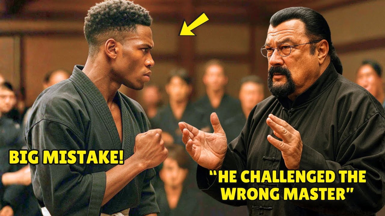 BLACK BELT DARED STEVEN SEAGAL TO FIGHT ‘FOR FUN’ — SECONDS LATER, THE DOJO WENT SILENT..
