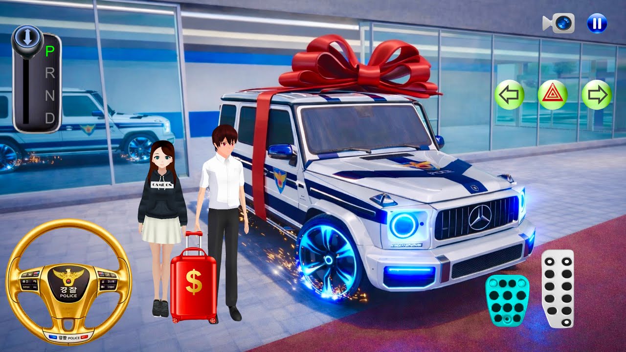 New Police Mercedes G63 Showroom Surprise 🎁- 3d Driving Class android game play || Car Game #cargame