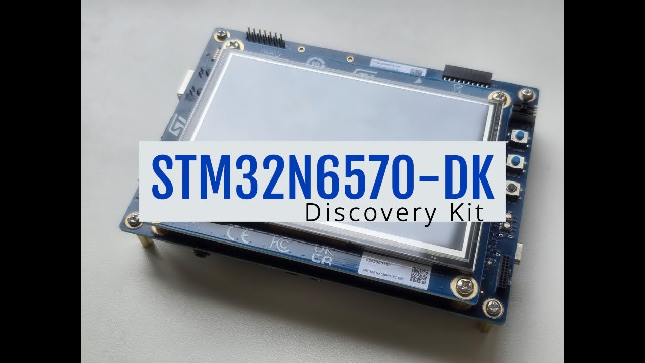 Unboxing STM32 N6 Discovery Kit (STM32N6570-DK) | Edge AI Dev Kit