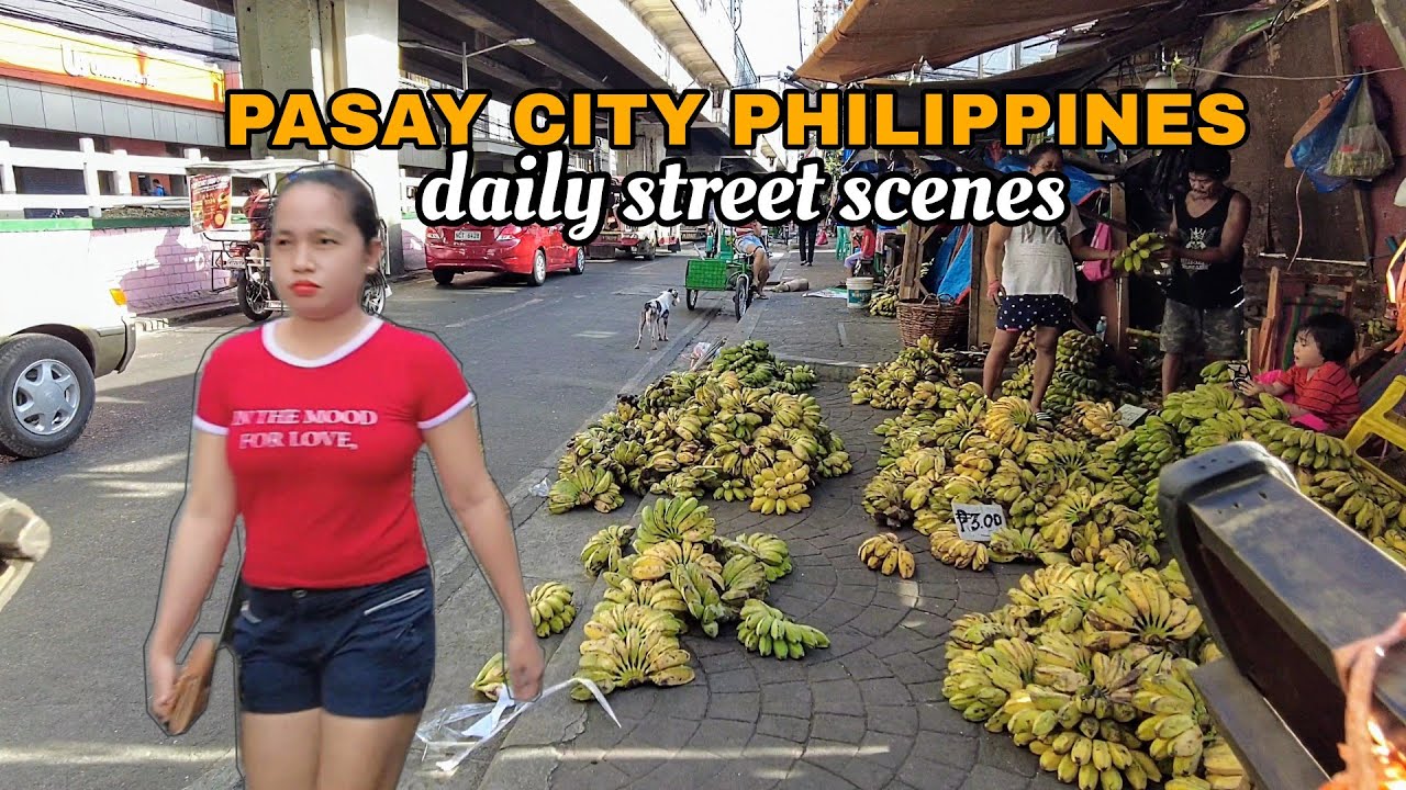 DAILY LIFE SCENES IN PASAY CITY PHILIPPINES [4k] walking tour