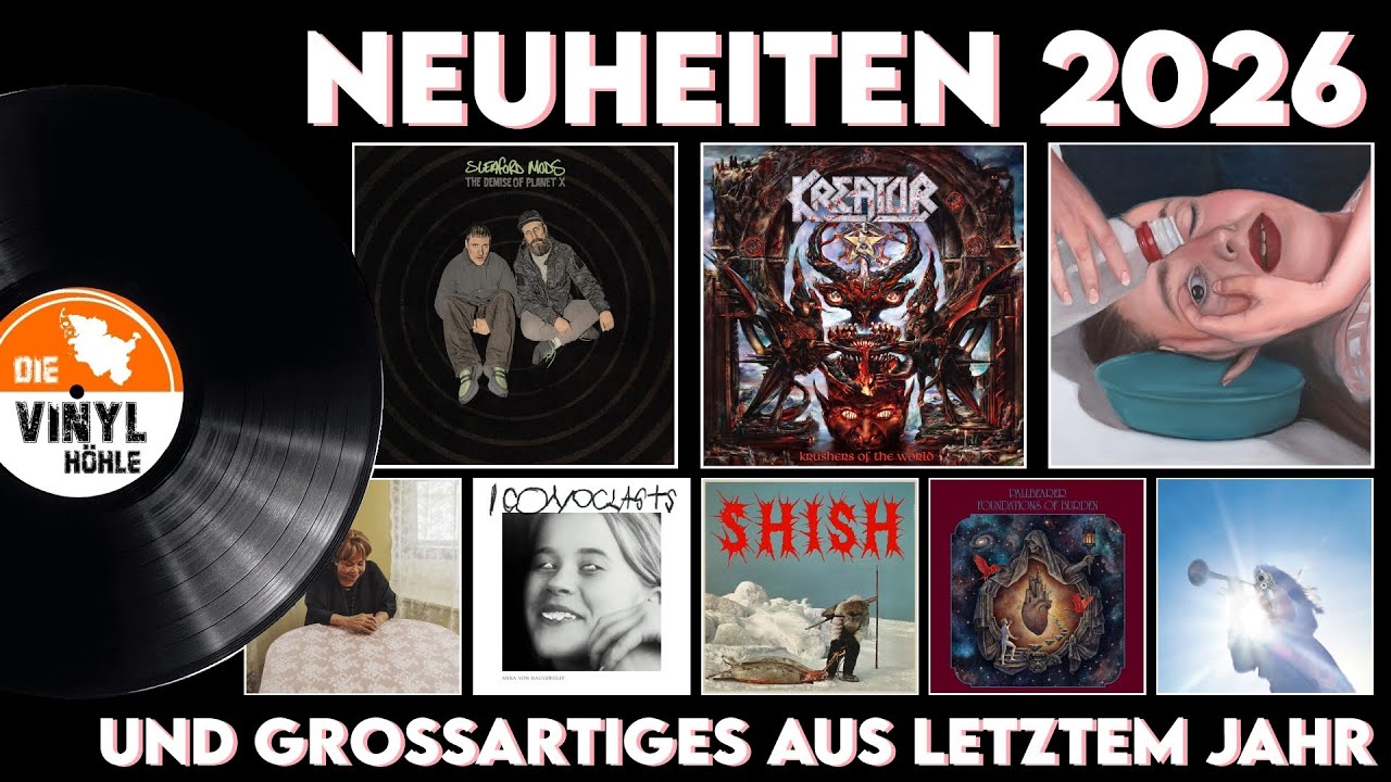 VINYL NEUHEITEN 2026 - Die ersten Scheiben   #gvc #germanvinylcommunity