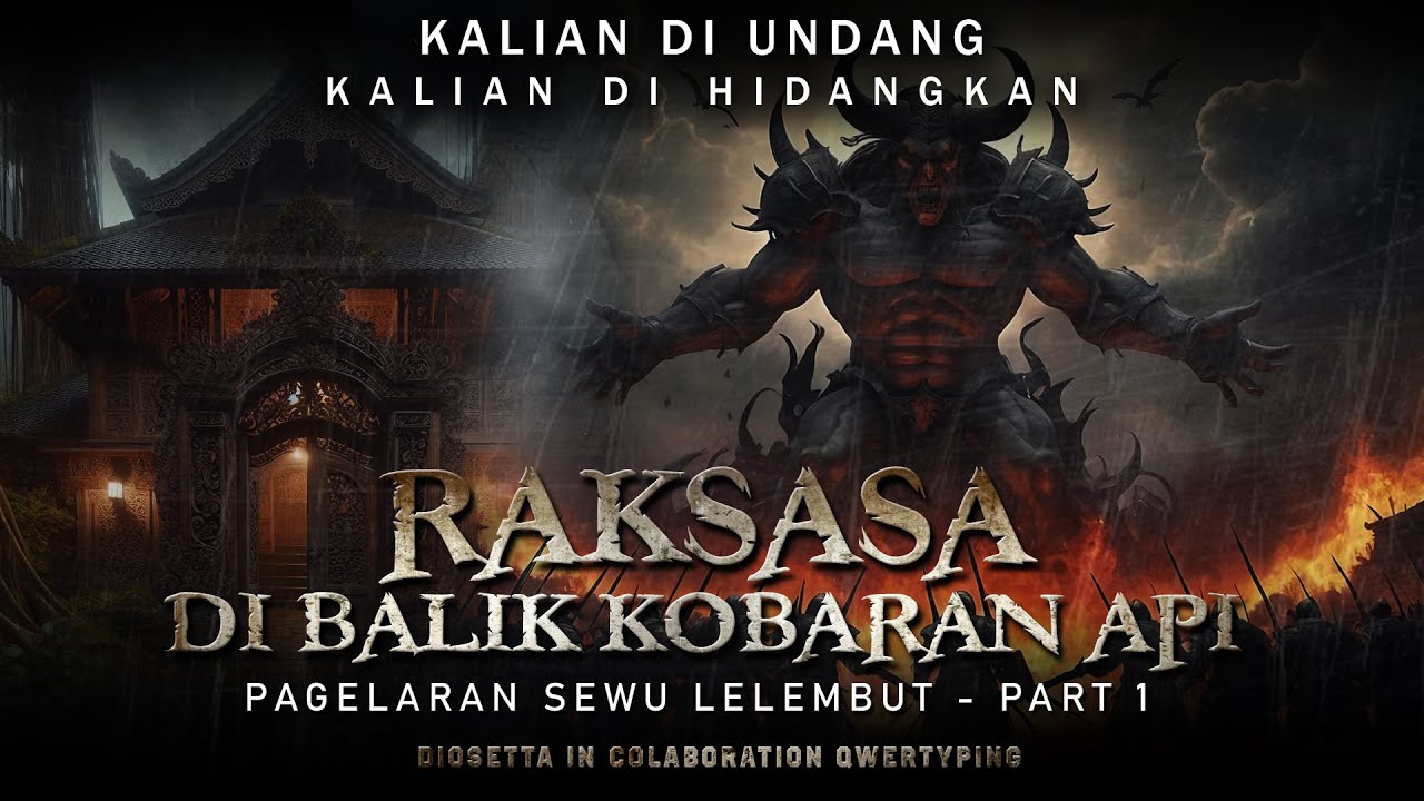 Raksasa Dibalik Kobaran Api ll PAGELARAN SEWU LELEMBUT RART 1   Diosetta Story