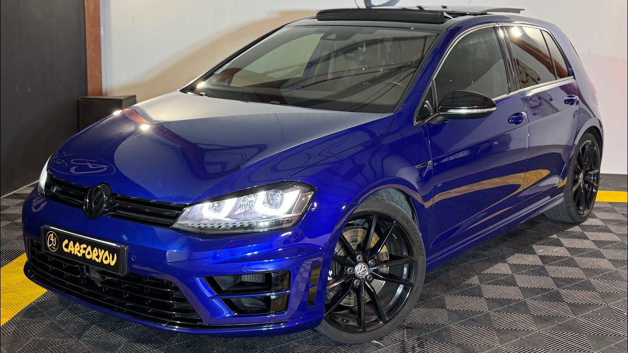 Volkswagen Golf 7 R 2.0 TFSi DSG6 4Motion 300ch Toit ouvrant, Son Dynaudio, Apple CarPlay
