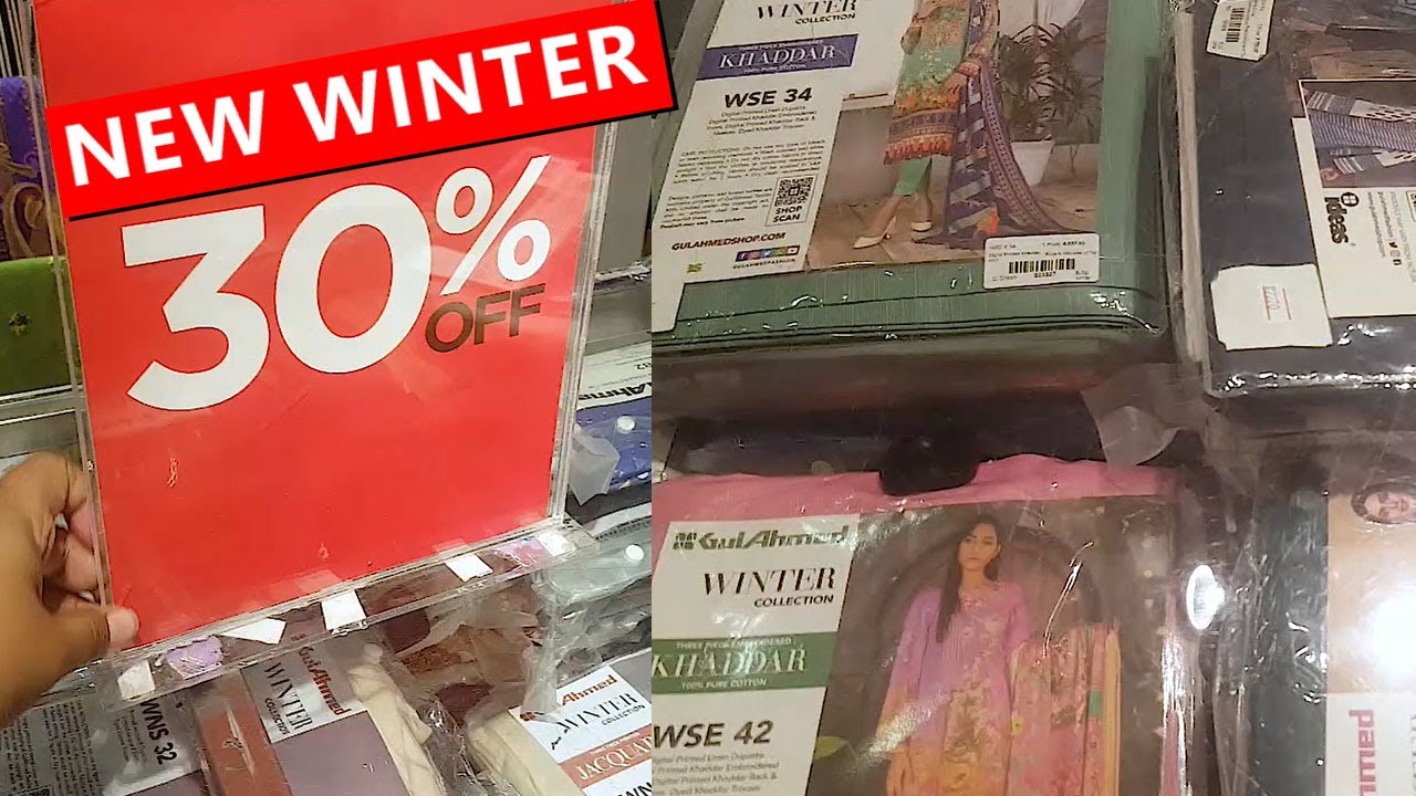 Gul Ahmed Winter Sale With Price | Winter Collection 2019 Khaddar | #SaraClothes Vlogs For All