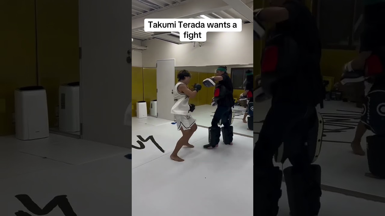 Takumi Terada Padwork | Japanese K1 #kickboxing #boxing #padwork #muaythai