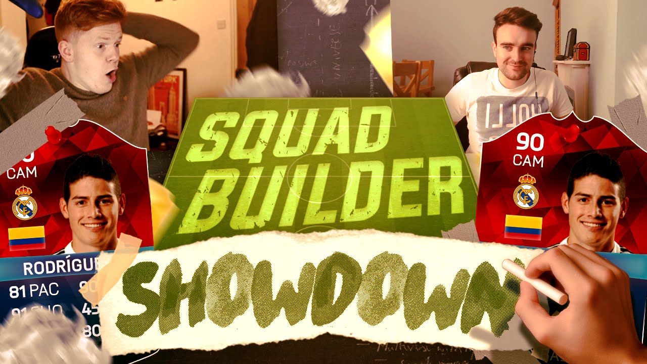 SQUAD BUILDER SHOWDOWN WITH iMOTM JAMES RODRIGUEZ!! - FIFA 16 ULTIMATE TEAM