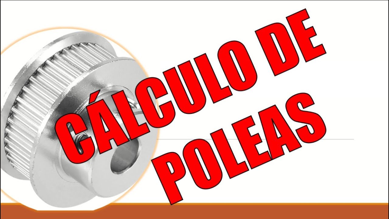 C&aacute;lculo de poleas para proyectos con arduino