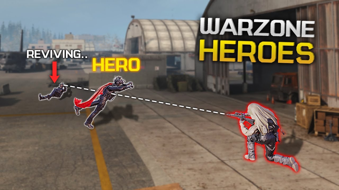 WHEN WARZONE PLAYERS ARE HEROES! (Not All Heroes Wear Capes)
