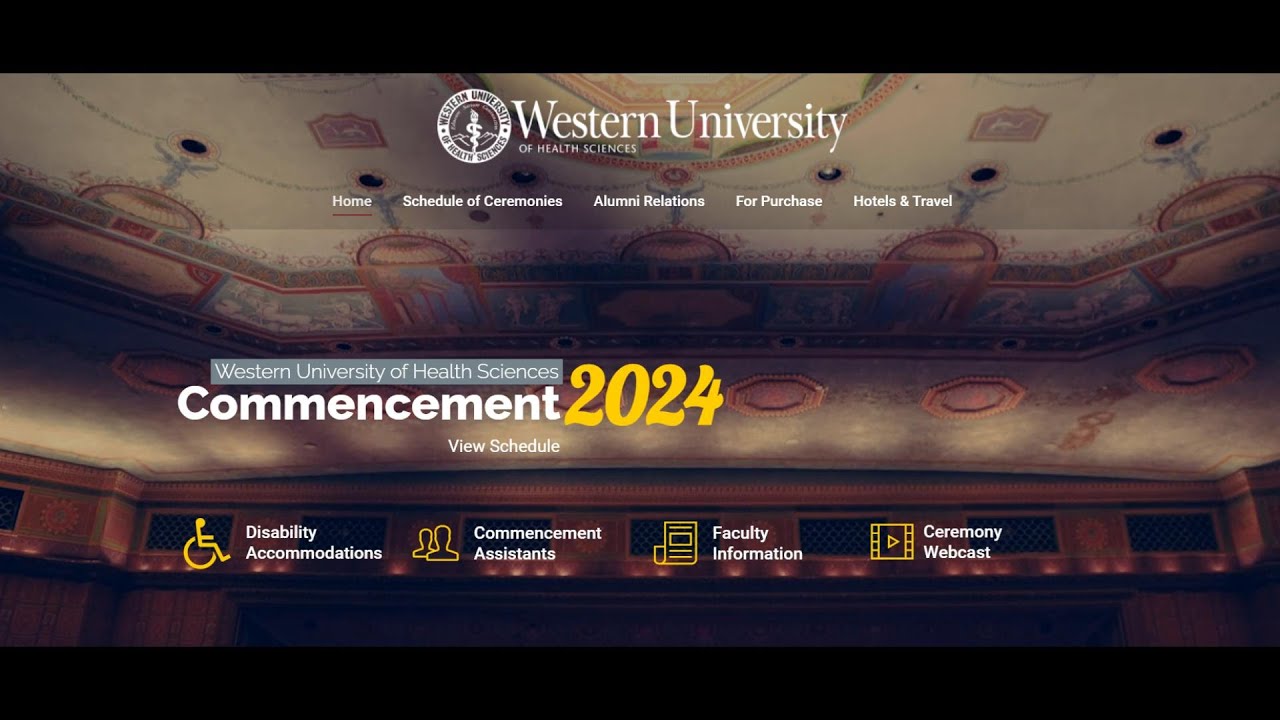 College of Podiatric Medicine & College of Osteopathic Medicine of the Pacific:  Commencement (2024)