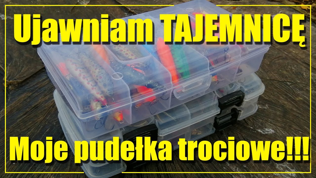 Przynęty na TROĆ 2021 | Ujawniam swoje TAJEMNICE | Moje pudełka TROCIOWE !!!