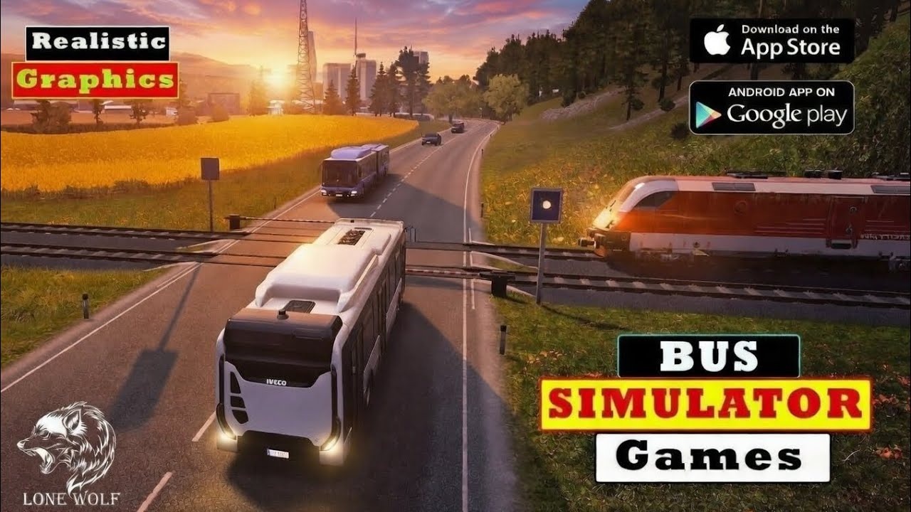 #@Vireon_Zone#High-graphics Bus simulator Game. 