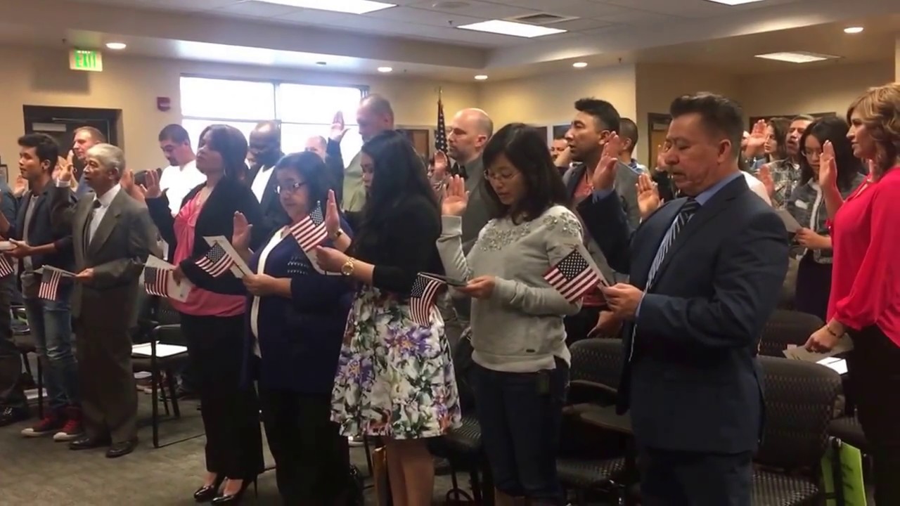 US Citizenship Oath taking 2017