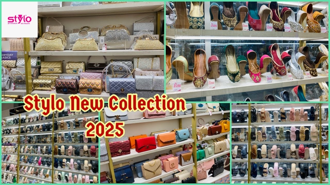 Stylo New Eid Collection 2025 | North Walk | Shoes and Bags Collection | Afsheen Jahangir