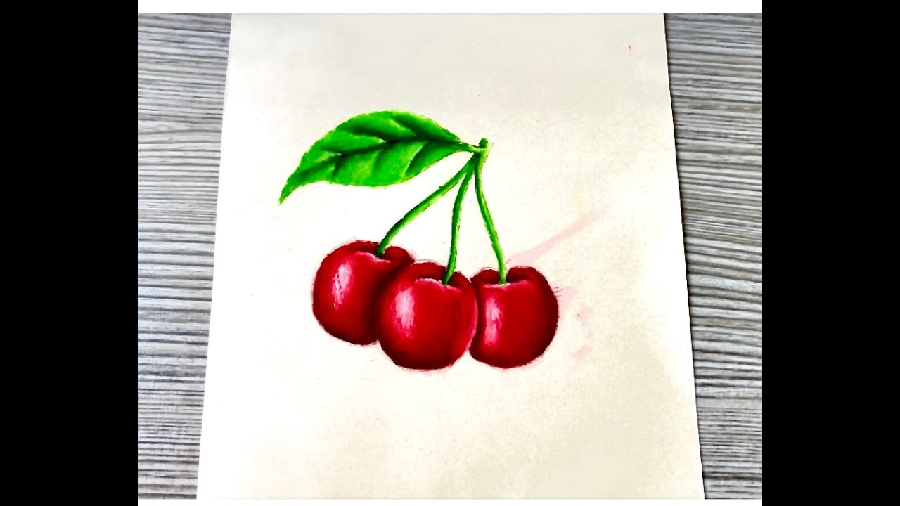 Clases de pintura oleo gratis  Como pintar cerezas