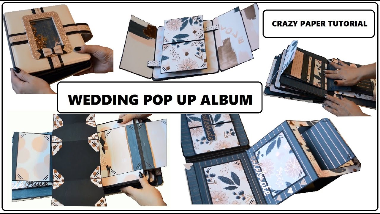 Свадебный pop up альбом 