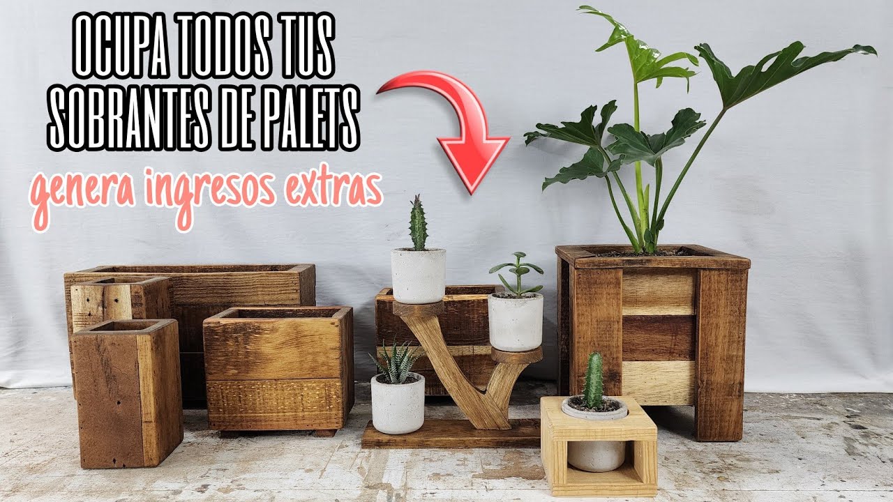 Ideas con sobrantes de madera, super sencillos de hacer, para generar dinero