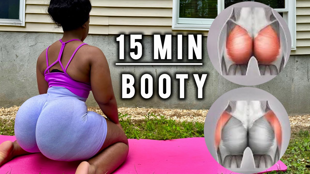 THE BEST AT HOME BOOTY WORKOUT | No Equipment | 15 Mins