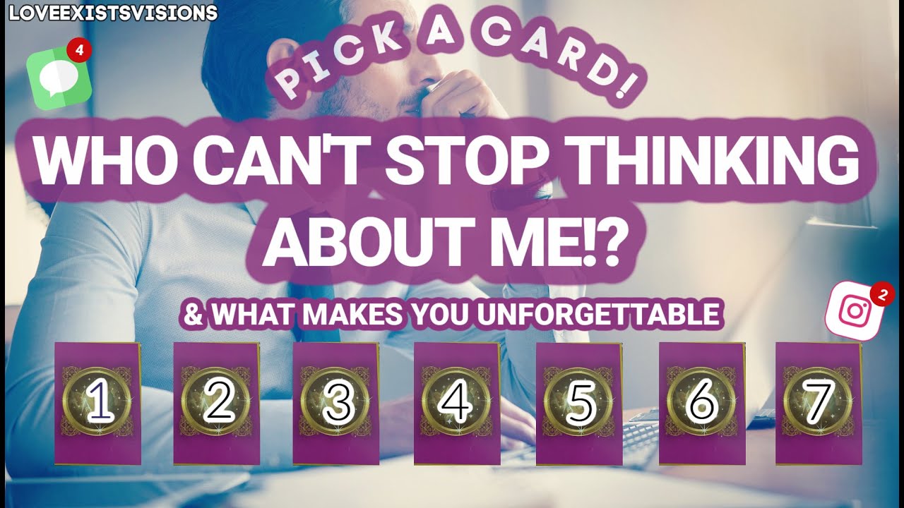 THIS PERSON Can't Stop THINKING ABOUT YOU!❣️ *PICK A CARD* Find OUT WHY! + HOW Many People &MORE!? 💖
