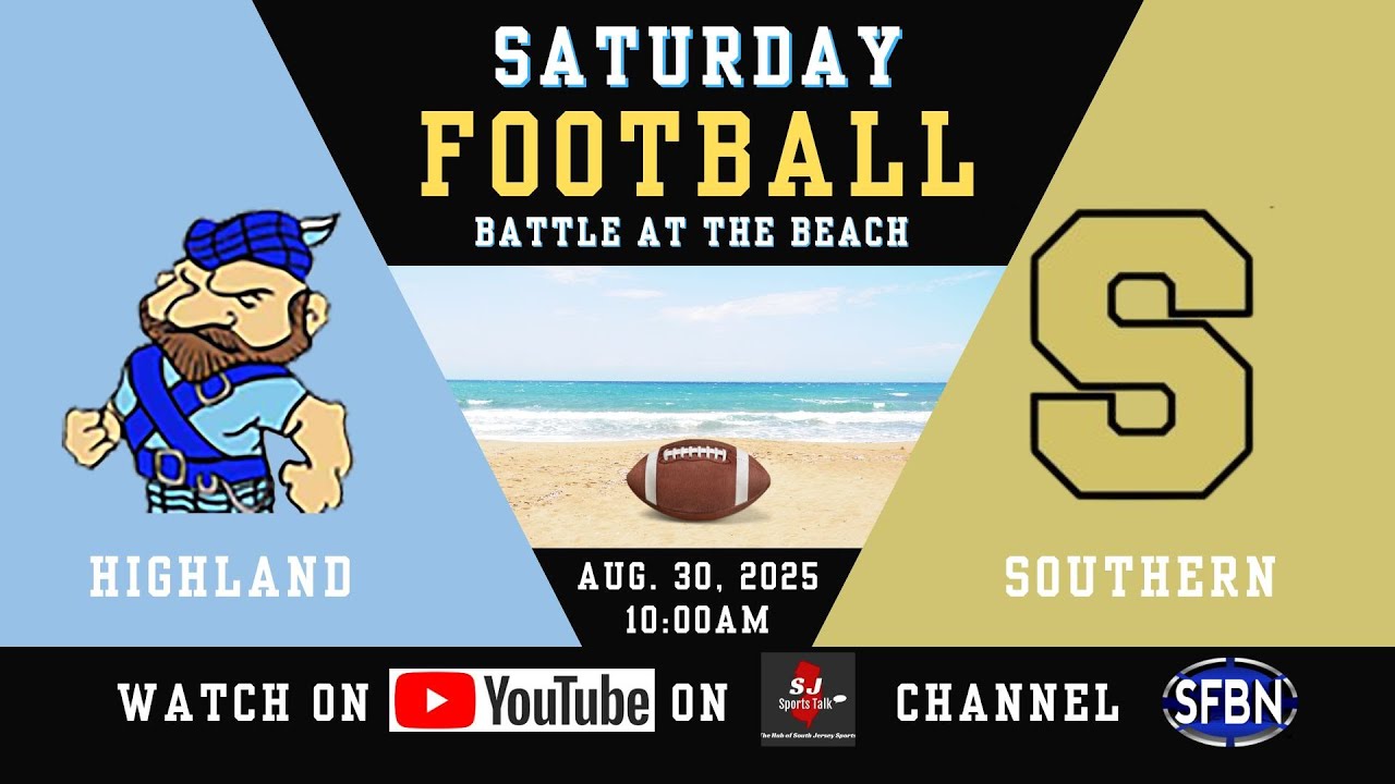BATTLE AT THE BEACH: Highland vs. Southern - High School Football - 8-30-25