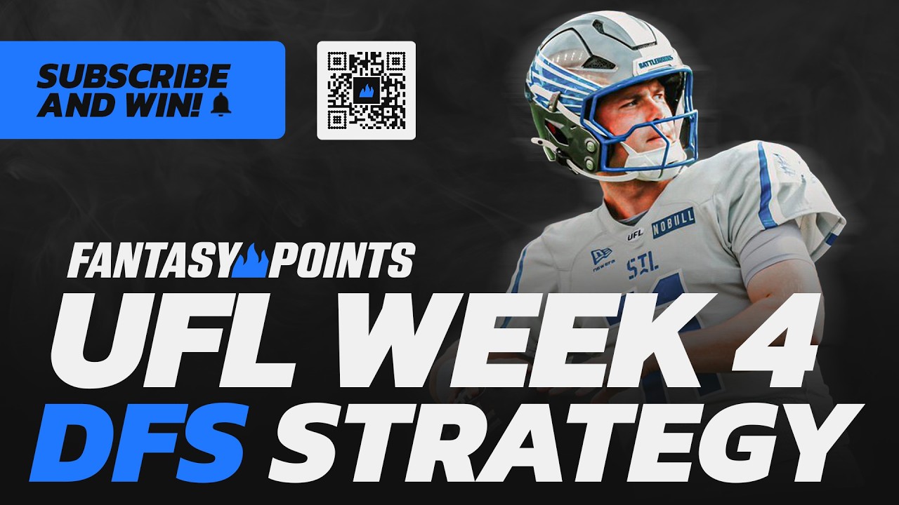 Matt Corral Just Changed the UFL Fantasy Meta | Week 4 UFL DFS Breakdown