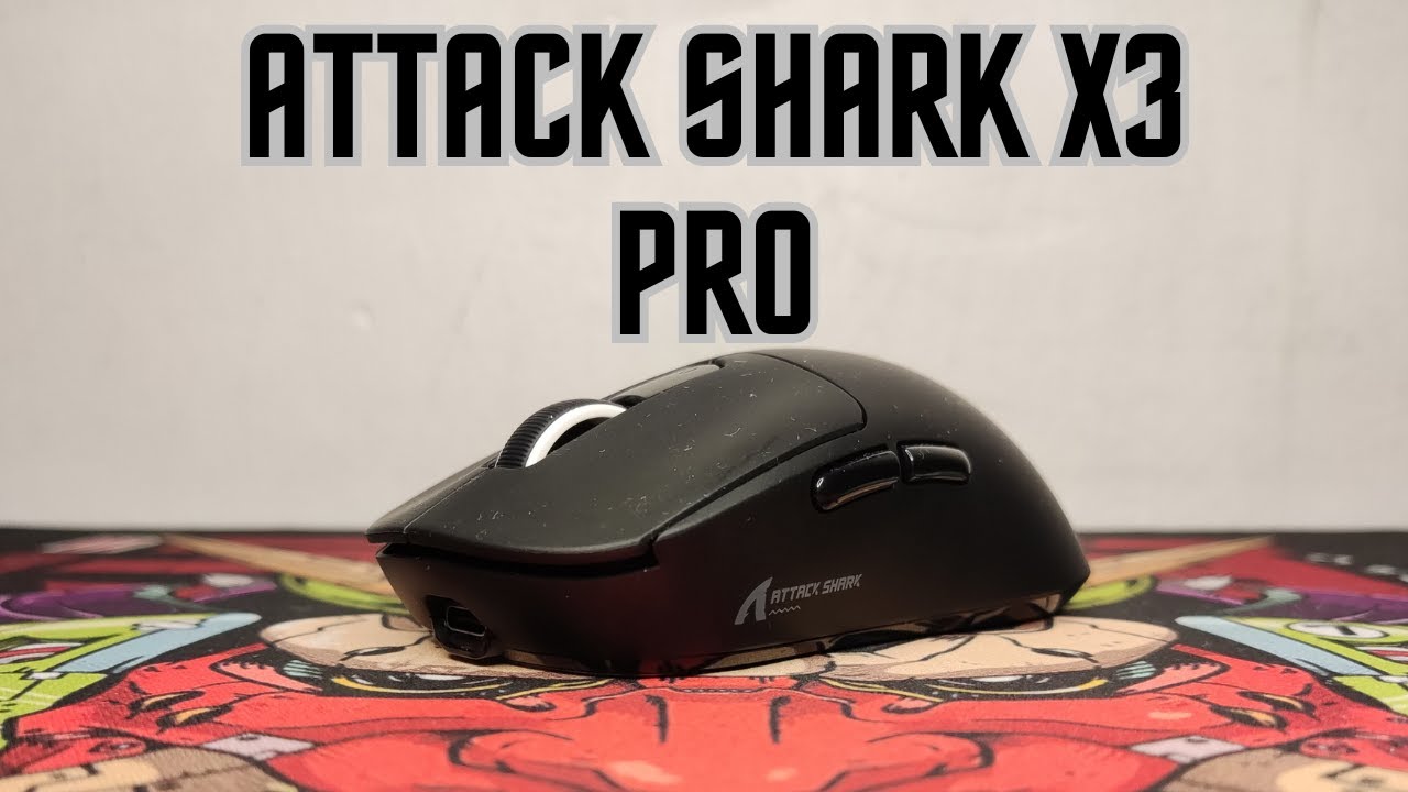 ATTACK SHARK X3 PRO - UNBOXING