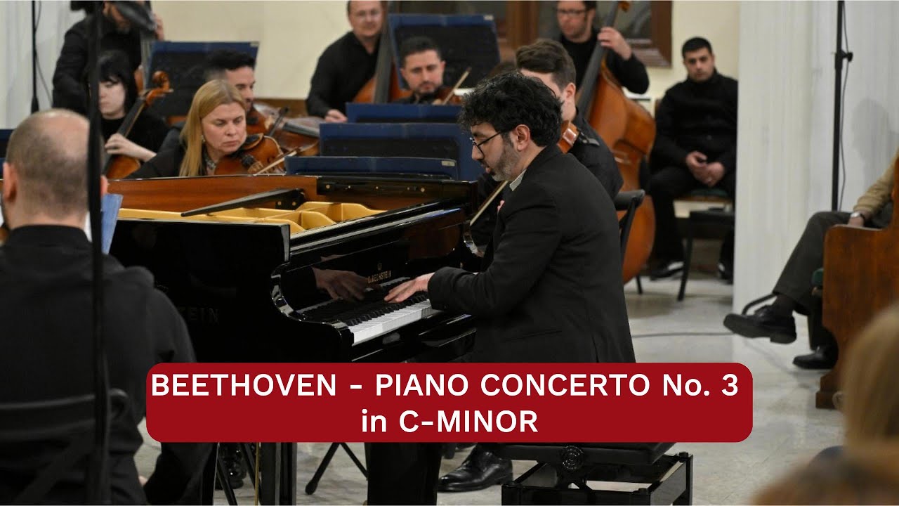 Beethoven - Piano Concerto No. 3 in C-Minor, Karim Said, Pianist/Conductor
