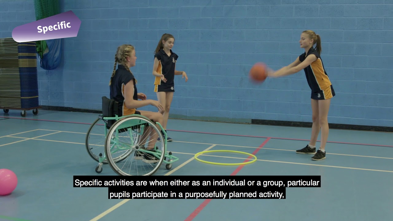 Sainsbury’s Inclusive PE Training - The Activity Inclusion Model
