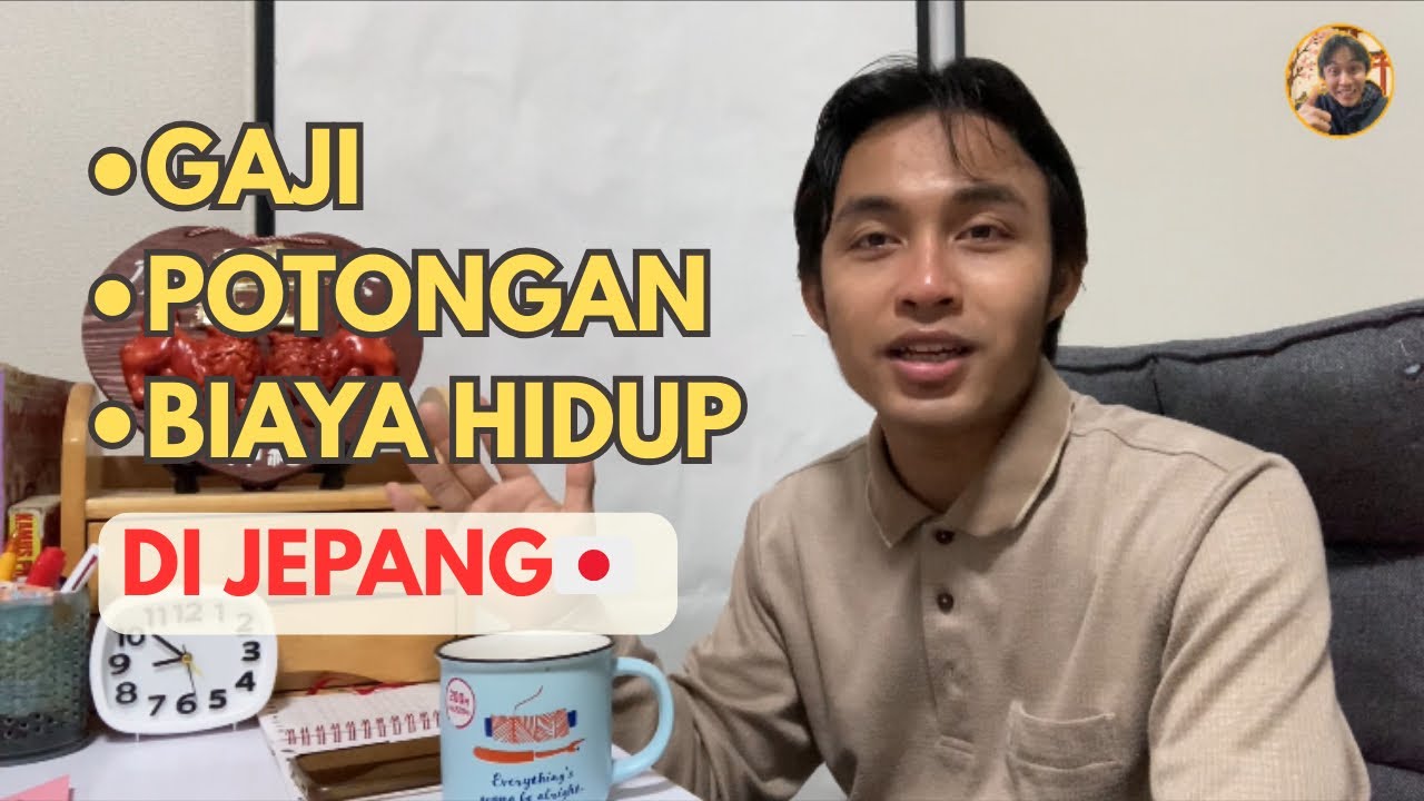 POTONGAN & BIAYA HIDUP DI JEPANG | BERAPA SISA GAJI NYA?