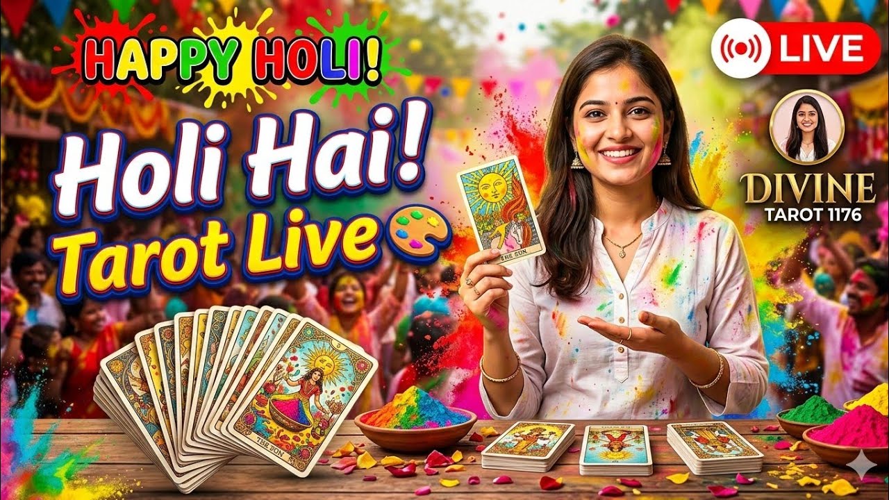 Holi special live #tarot #Holi