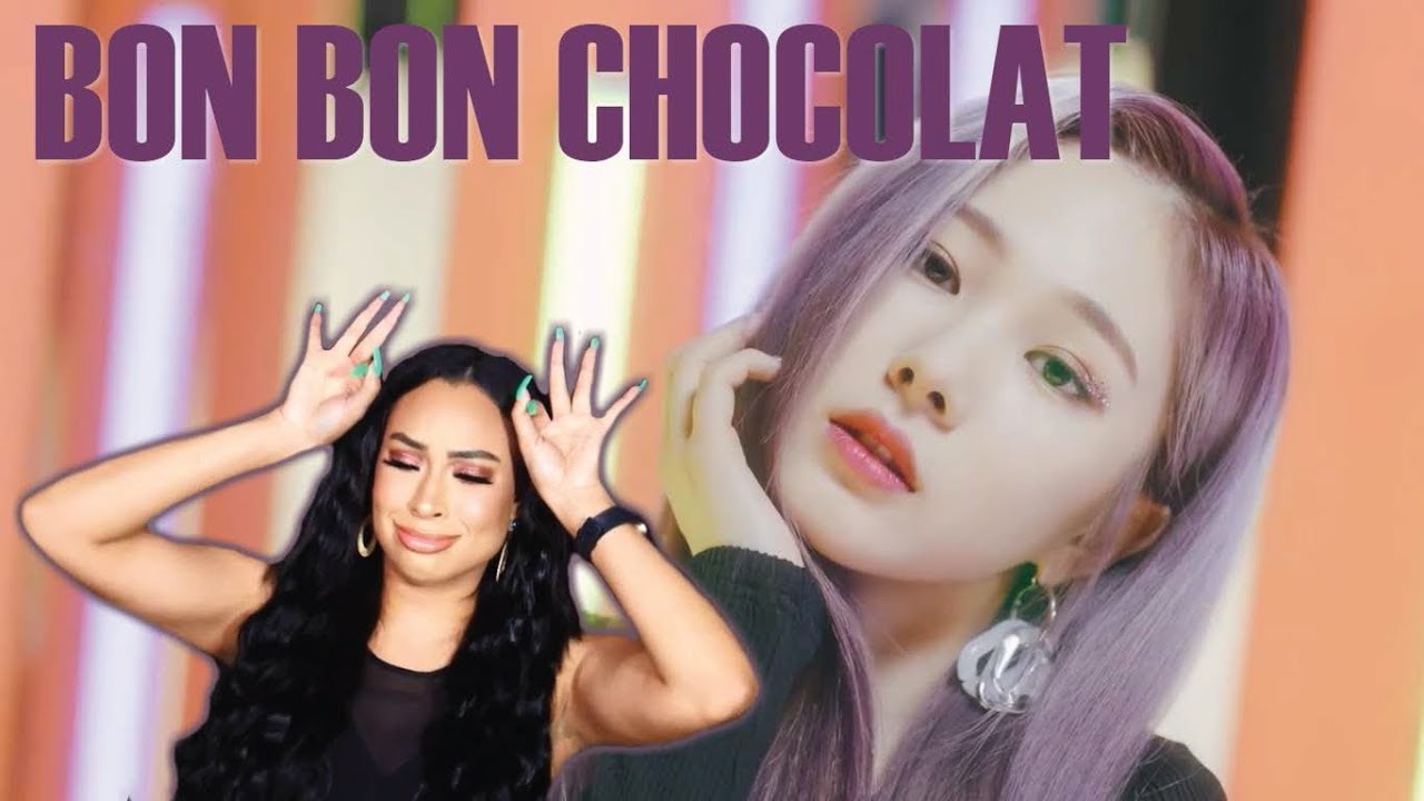 EVERGLOW - BON BON CHOCOLAT MV REACTION