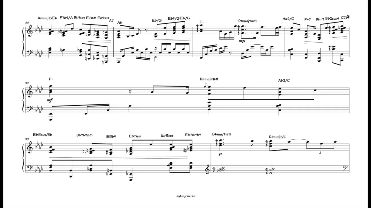 Danny Boy - Yohan Kim (sheet music)