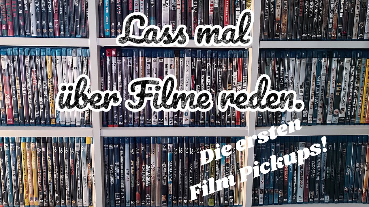 Lass mal über Filme reden. Die ersten Film Pickups + quatschen über den Kanal.