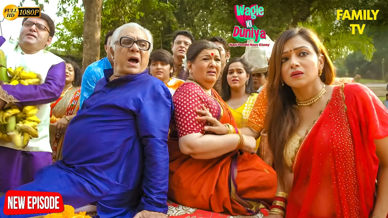मंदिर में Rajesh की फैमिली का भयंकर झगड़ा 😱🔥 | Wagle ki Duniya | Funny | Drama | Rajesh Wagle